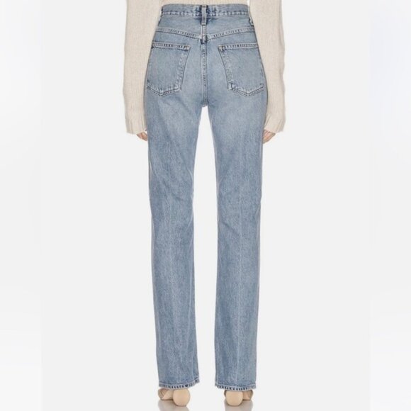 AGOLDE Vintage High Rise Flare in Clamour Light Wash Size 29 - Picture 4 of 11